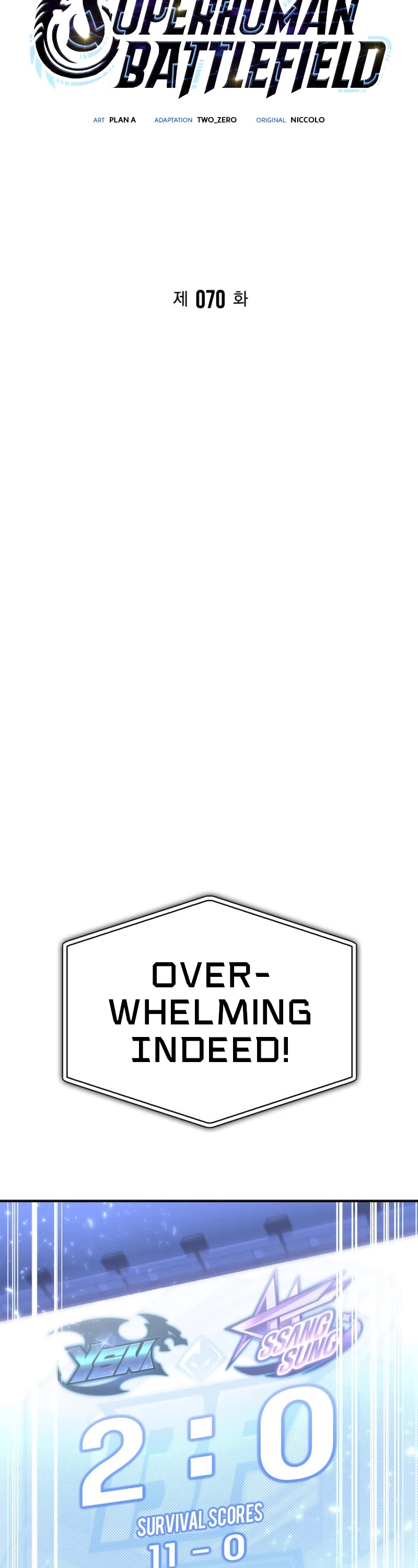 Superhuman Battlefield Chap 70 - Next Chap 71