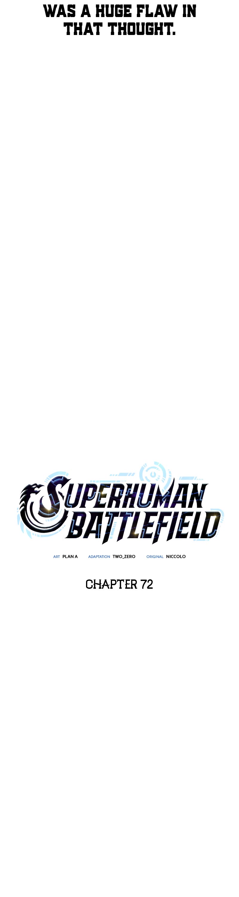 Superhuman Battlefield Chap 72 - Next Chap 73