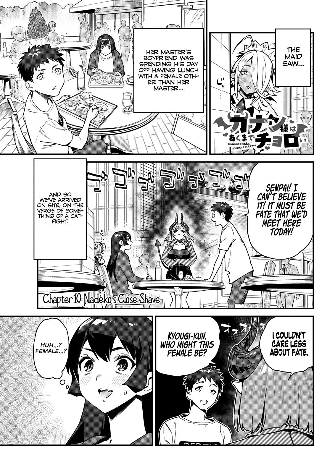 Kanan-sama wa Akumade Choroi Chap 10 - Next Chap 11