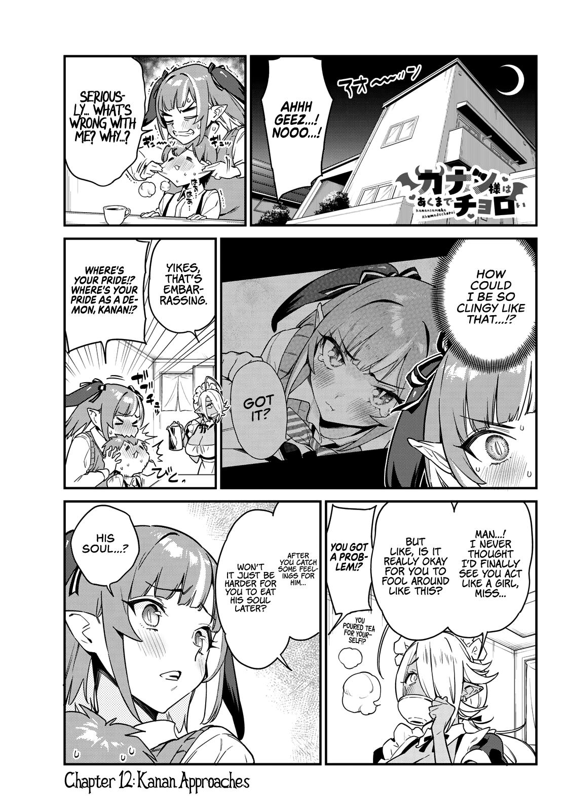 Kanan-sama wa Akumade Choroi Chap 12 - Next Chap 13