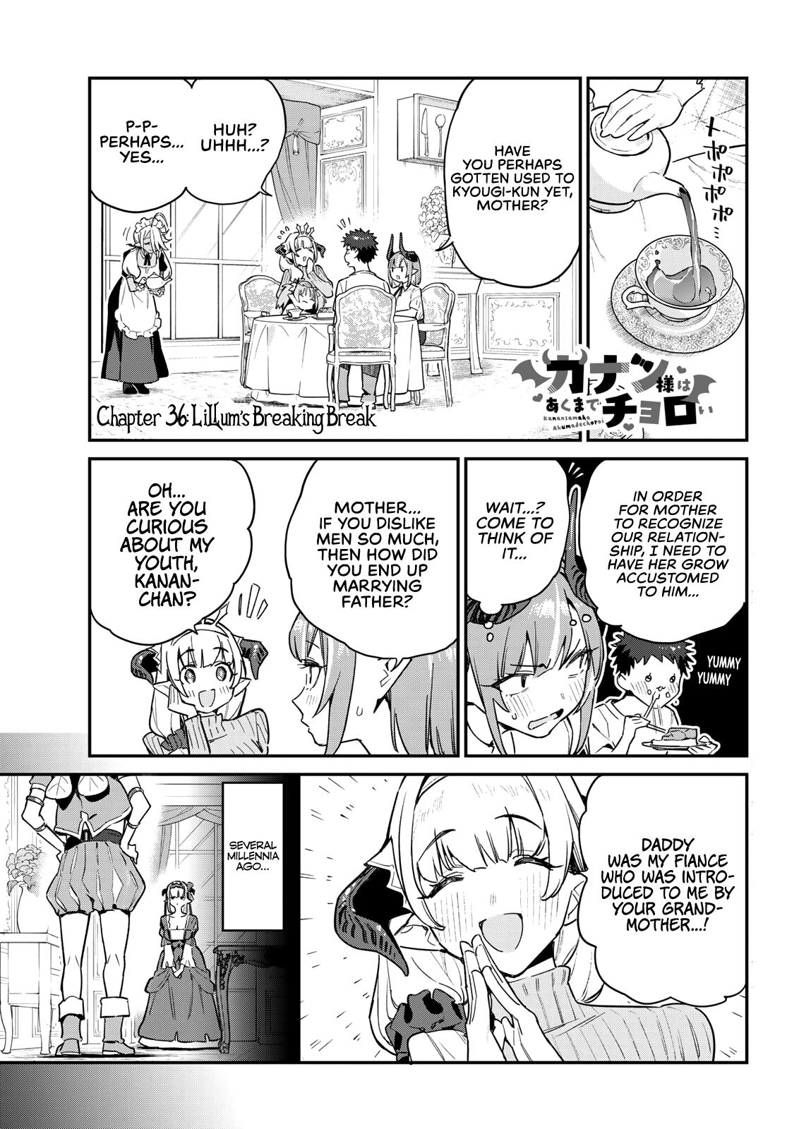 Kanan-sama wa Akumade Choroi Chap 36 - Next Chap 37
