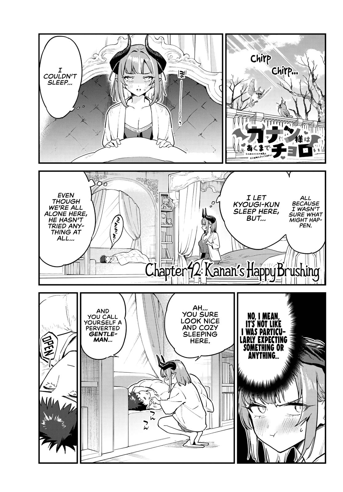 Kanan-sama wa Akumade Choroi Chap 42 - Next Chap 43