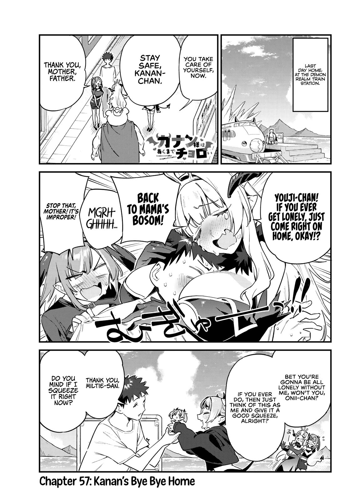 Kanan-sama wa Akumade Choroi Chap 57 - Next Chap 58