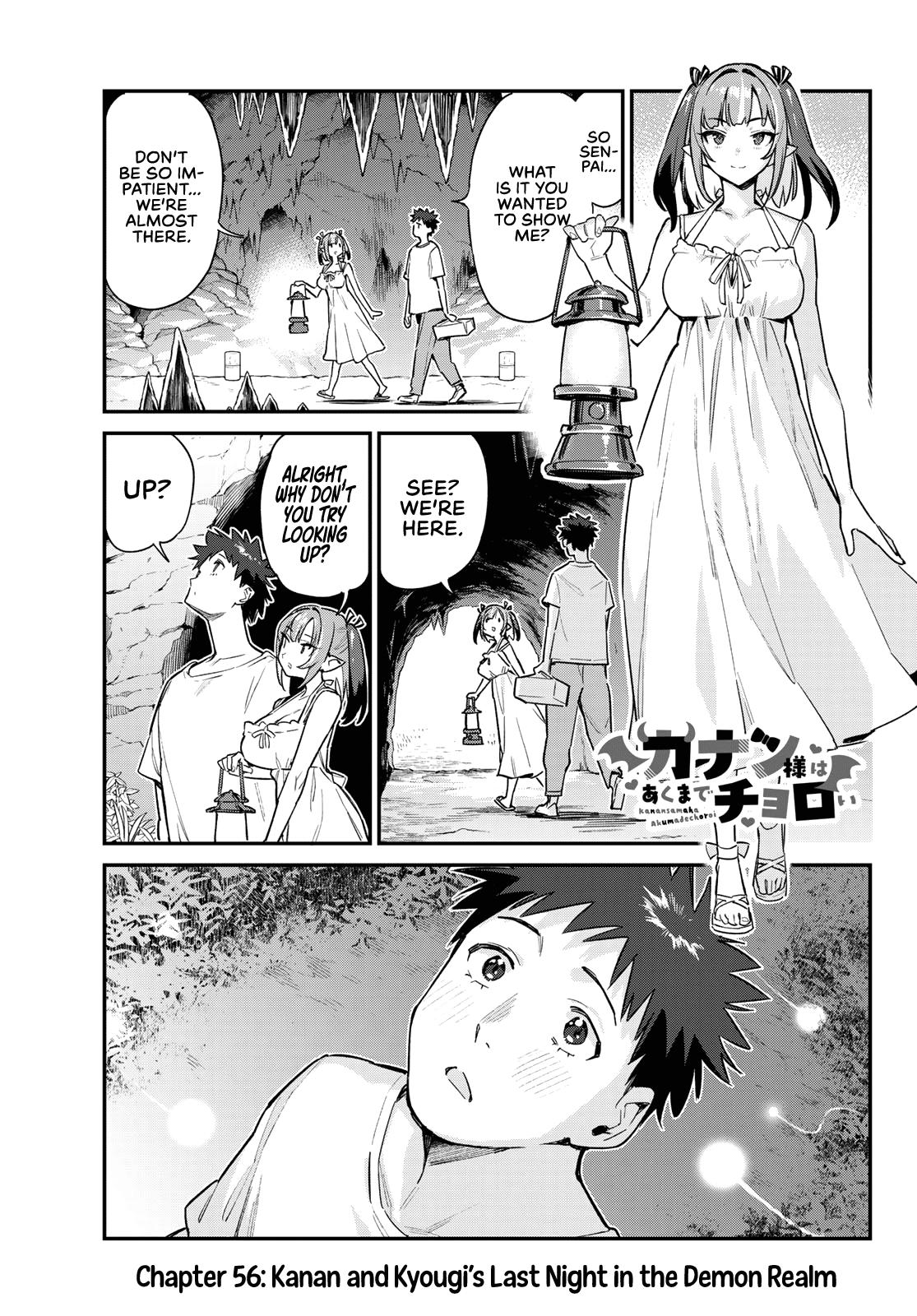 Kanan-sama wa Akumade Choroi Chap 56 - Next Chap 57