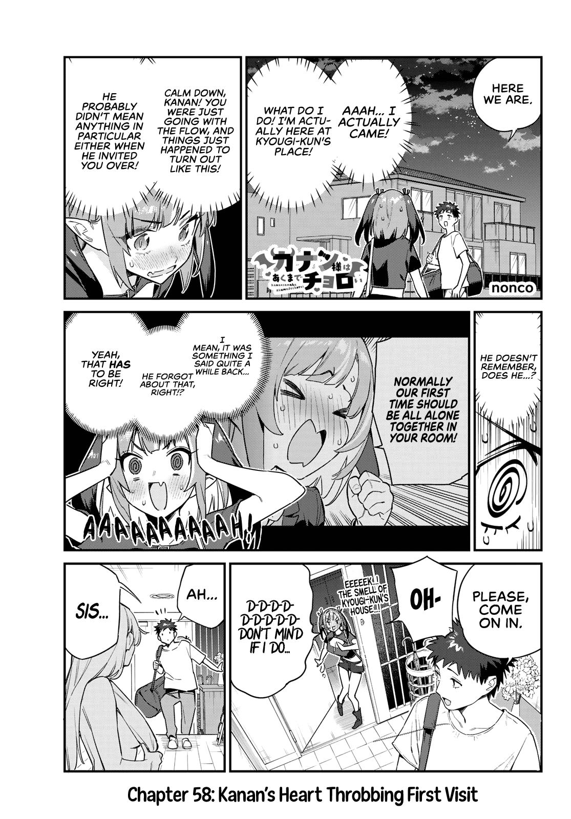 Kanan-sama wa Akumade Choroi Chap 58 - Next Chap 59