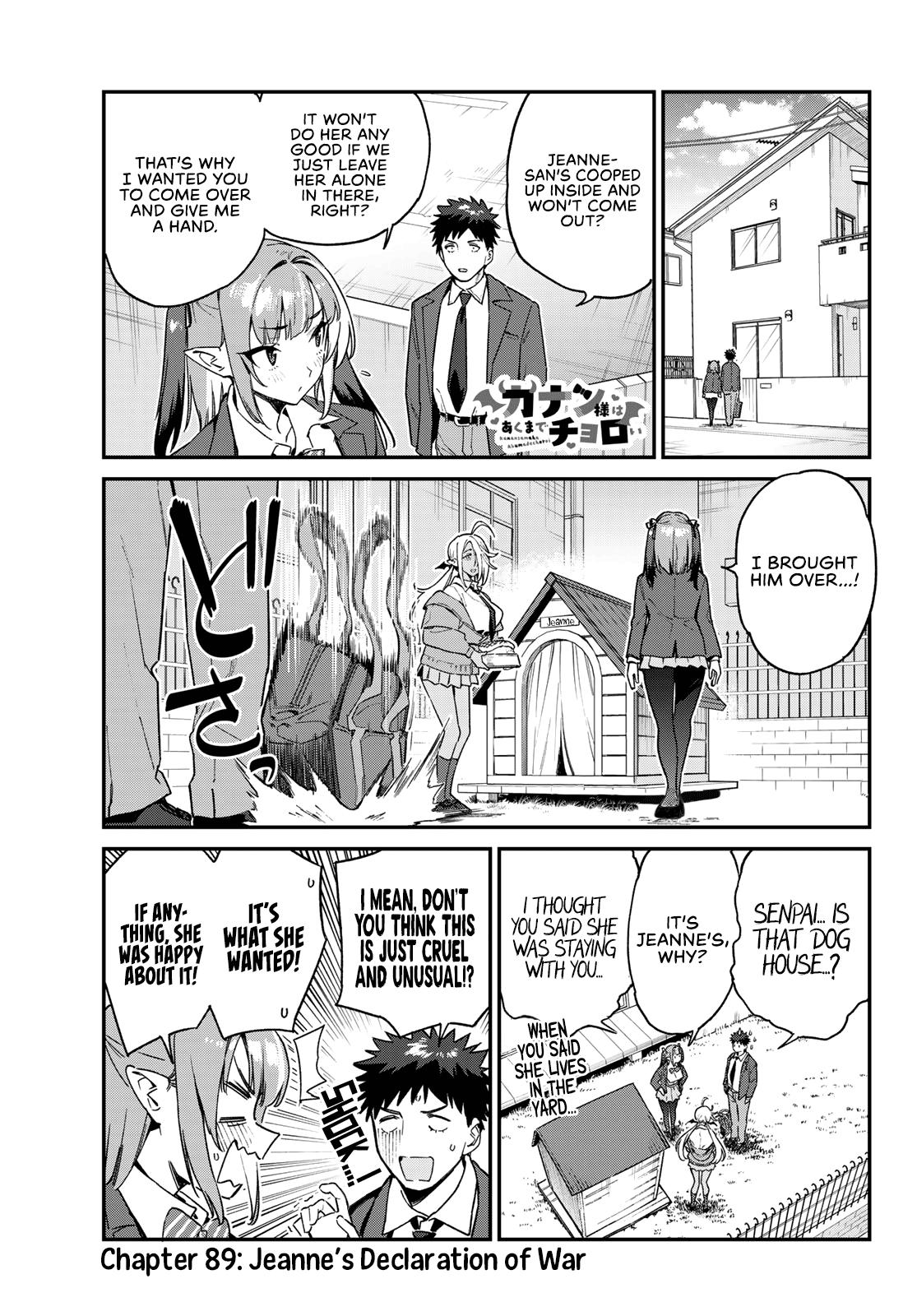 Kanan-sama wa Akumade Choroi Chap 89 - Next Chap 90