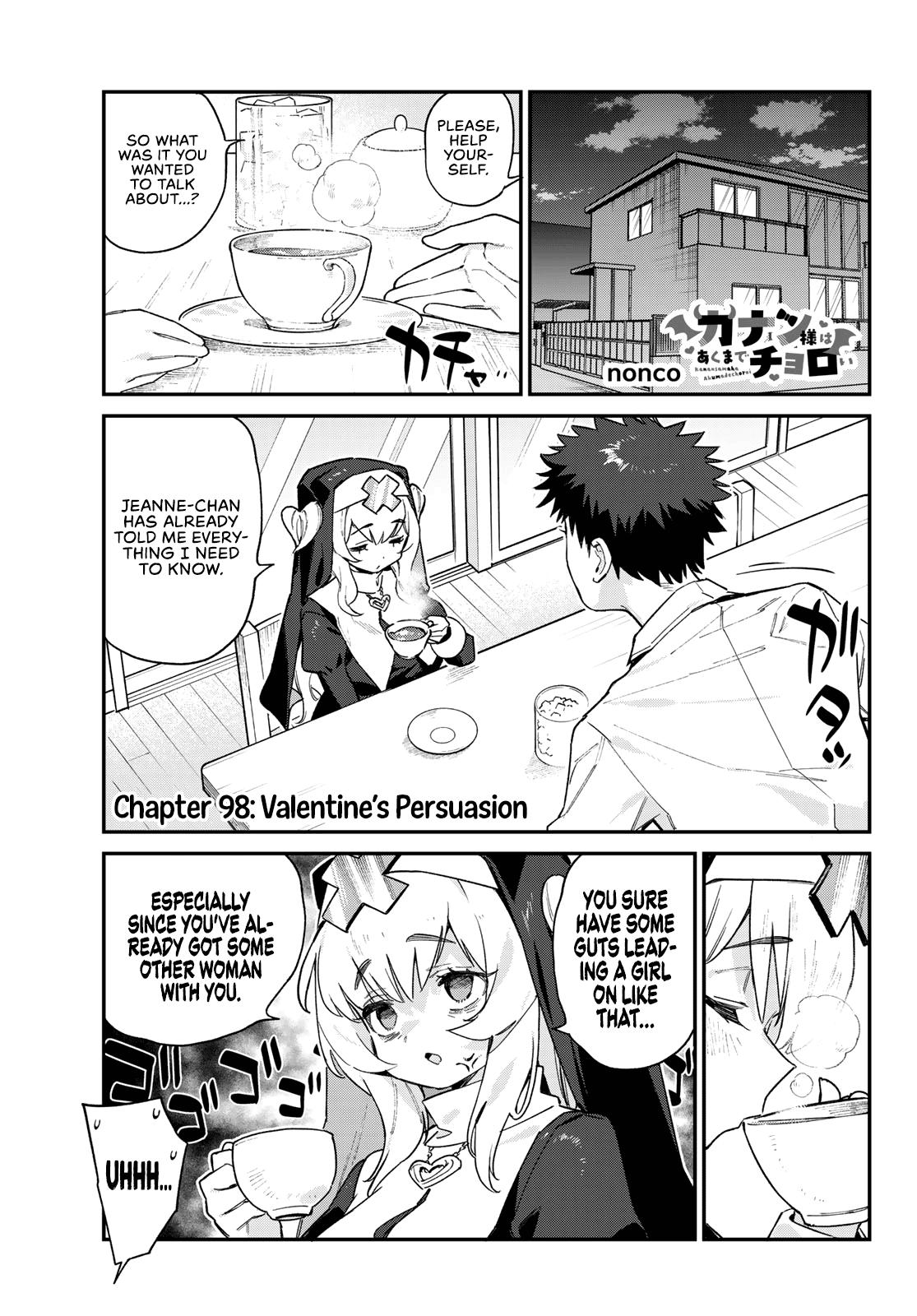 Kanan-sama wa Akumade Choroi Chap 98 - Next Chap 99