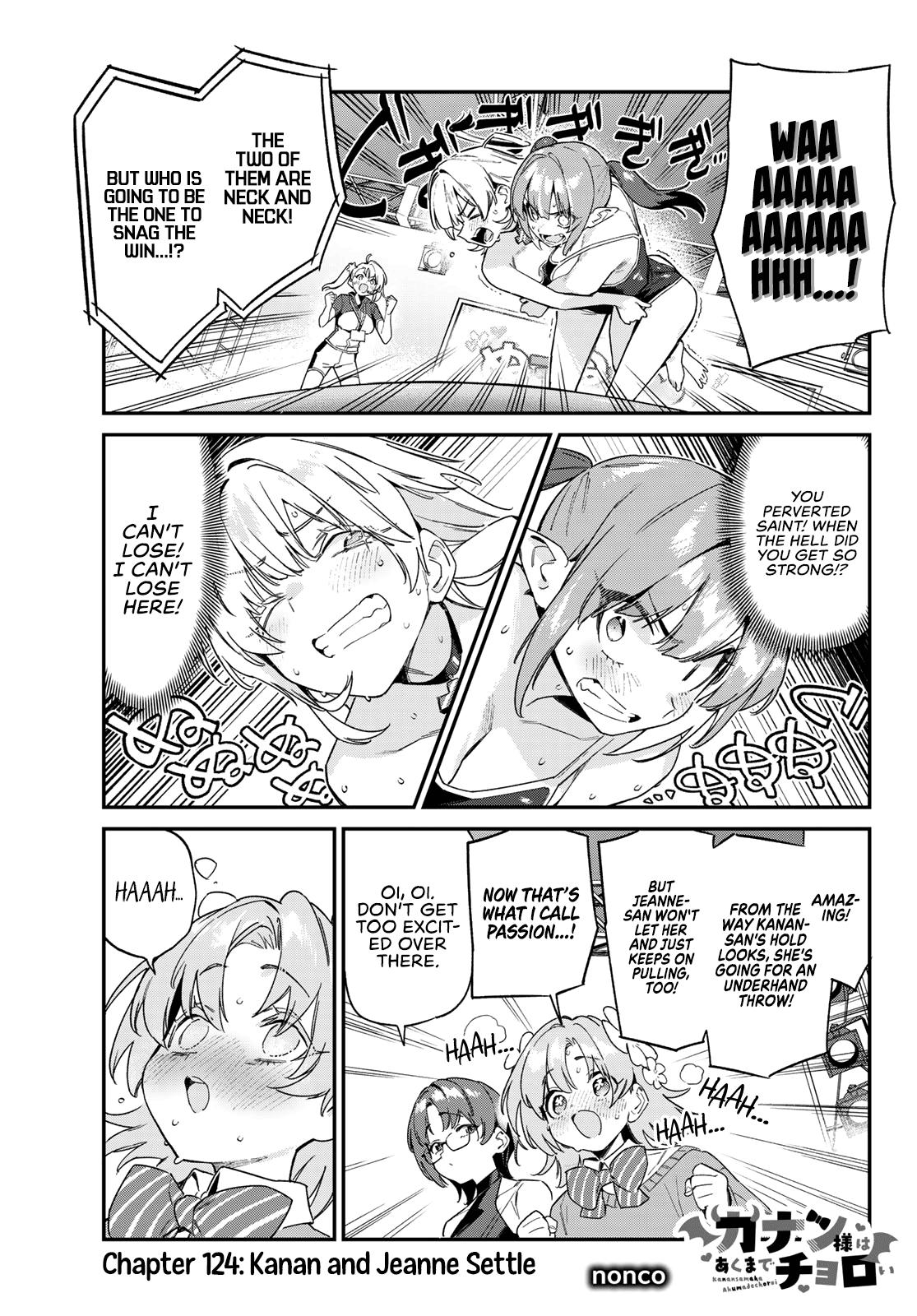 Kanan-sama wa Akumade Choroi Chap 124 - Next Chap 125