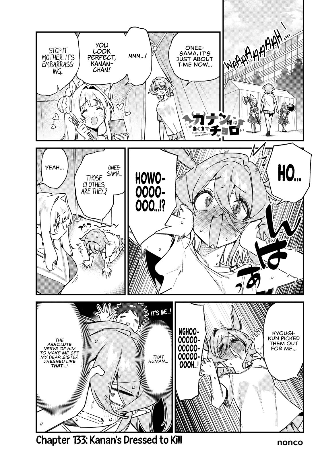 Kanan-sama wa Akumade Choroi Chap 133 - Next Chap 134