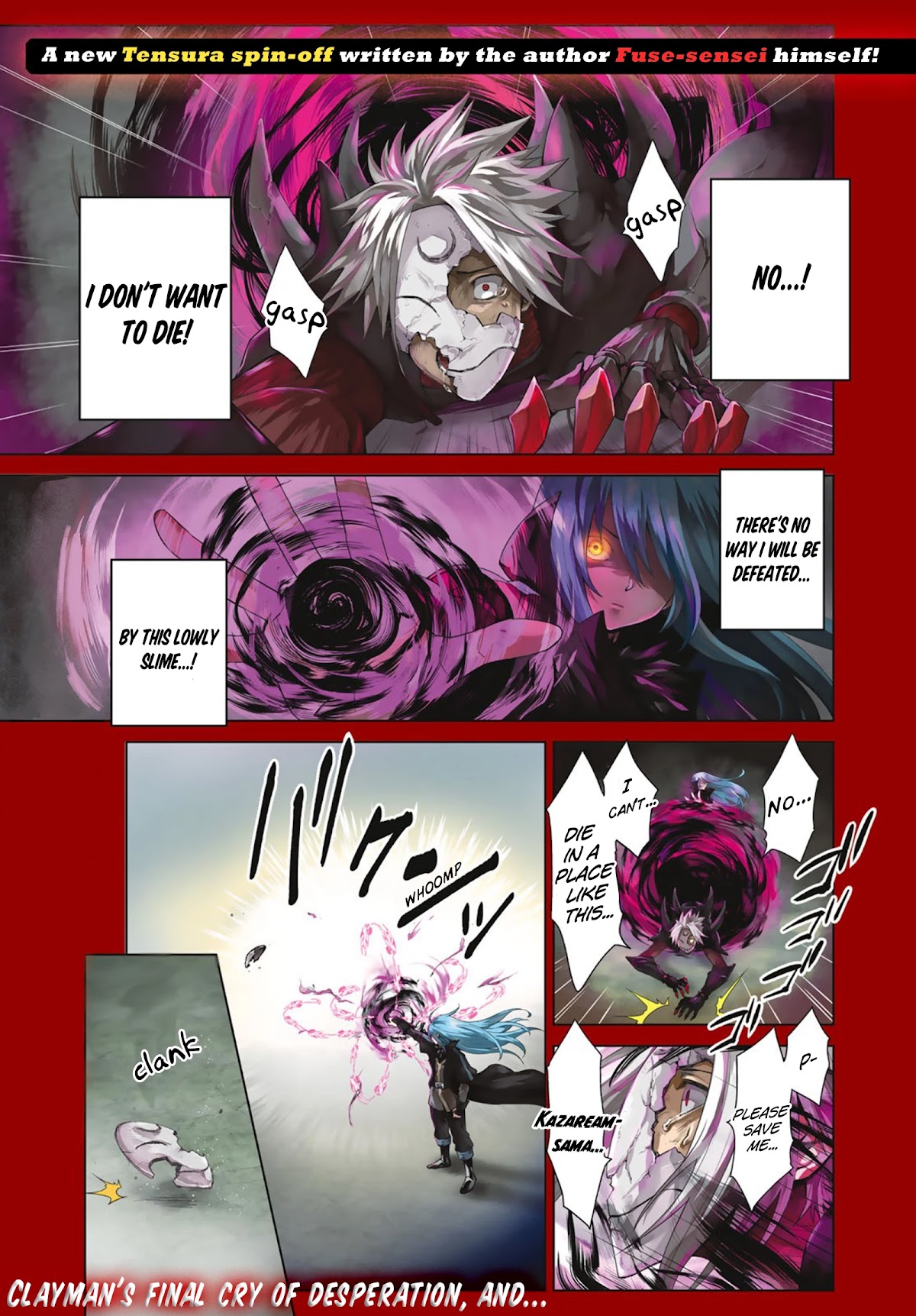 Tensei shitara Slime Datta Ken: Clayman Revenge Chap 1 - Next Chap 2