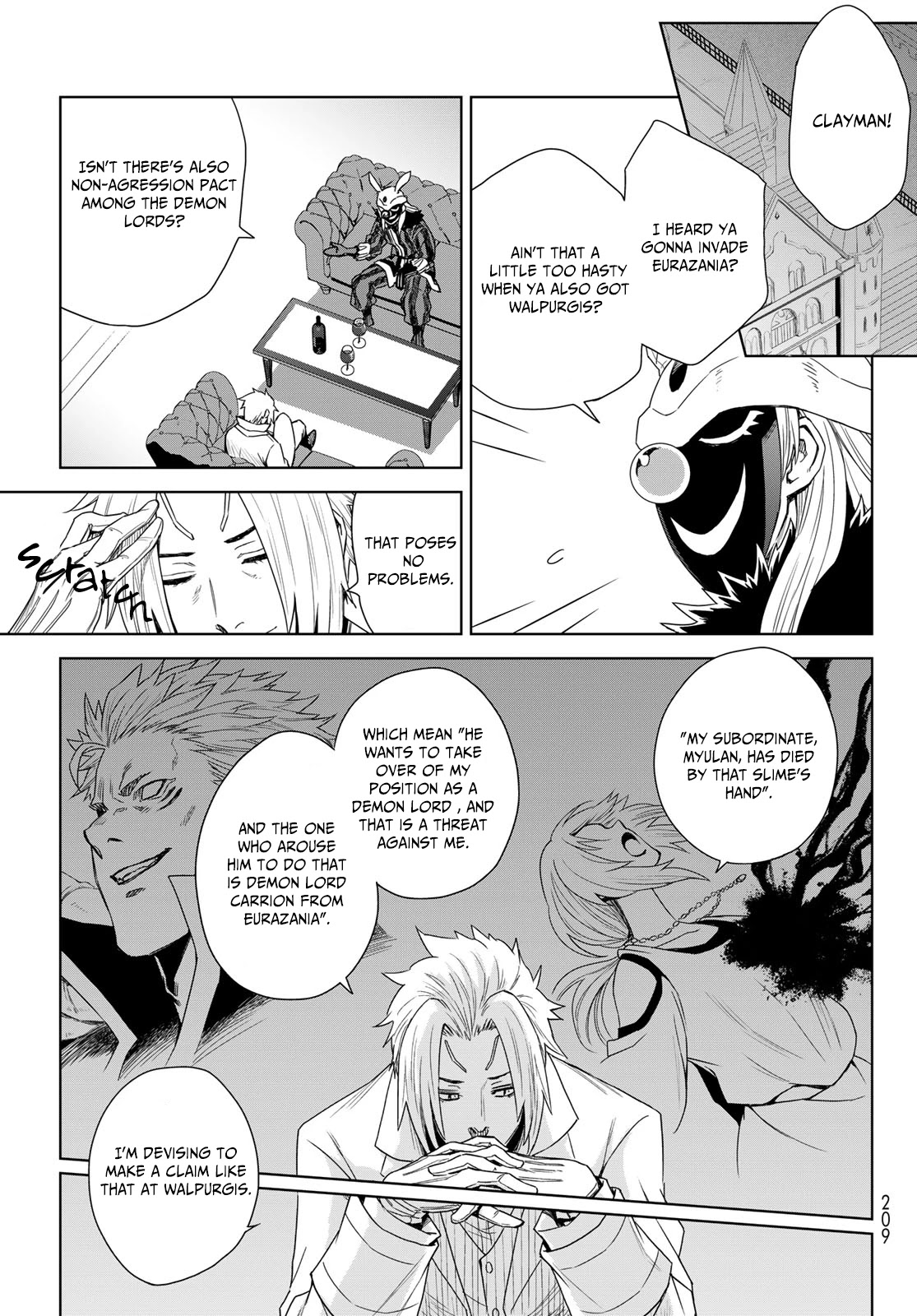 Tensei shitara Slime Datta Ken: Clayman Revenge Chap 1 - Next Chap 2