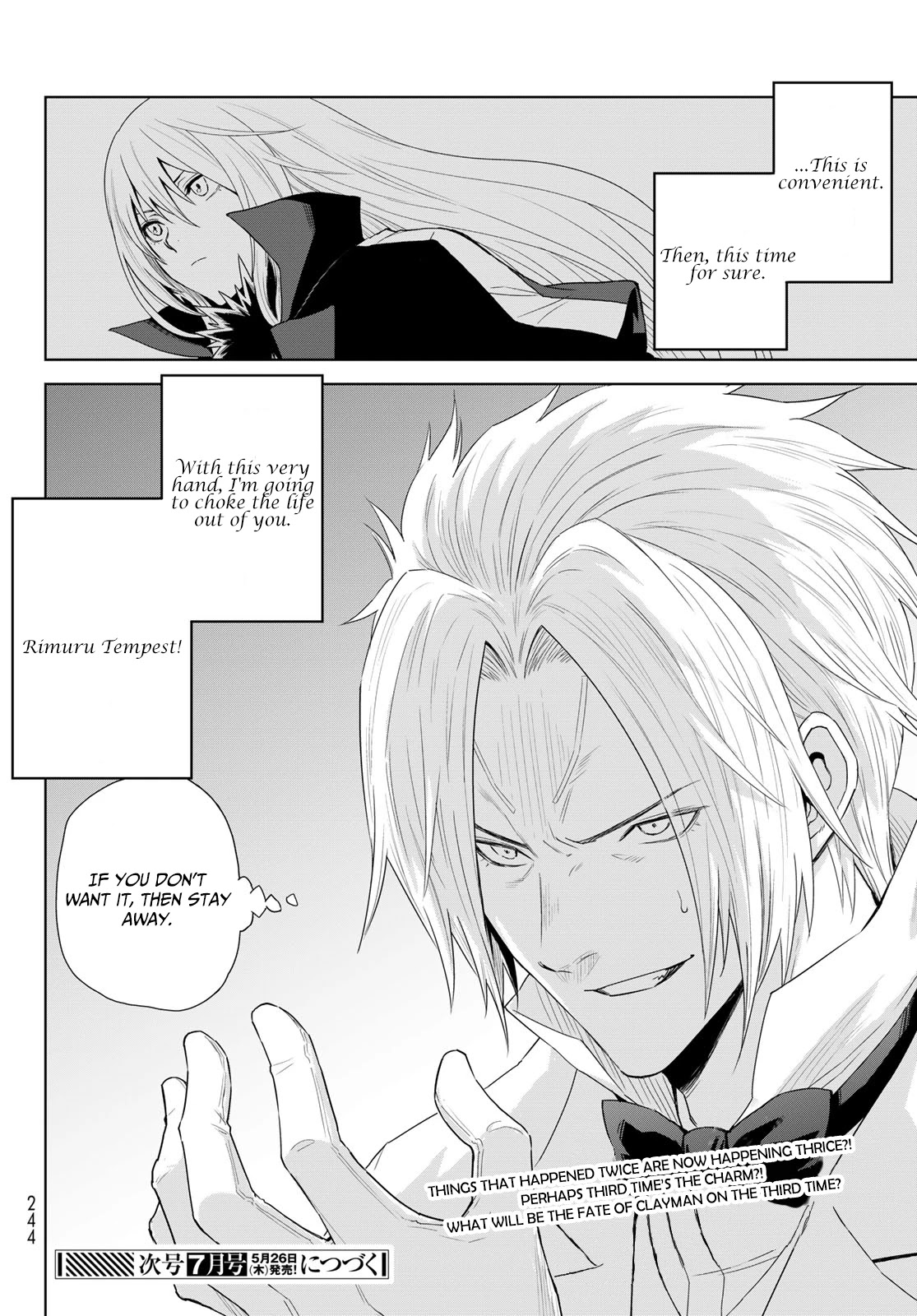 Tensei shitara Slime Datta Ken: Clayman Revenge Chap 1 - Next Chap 2