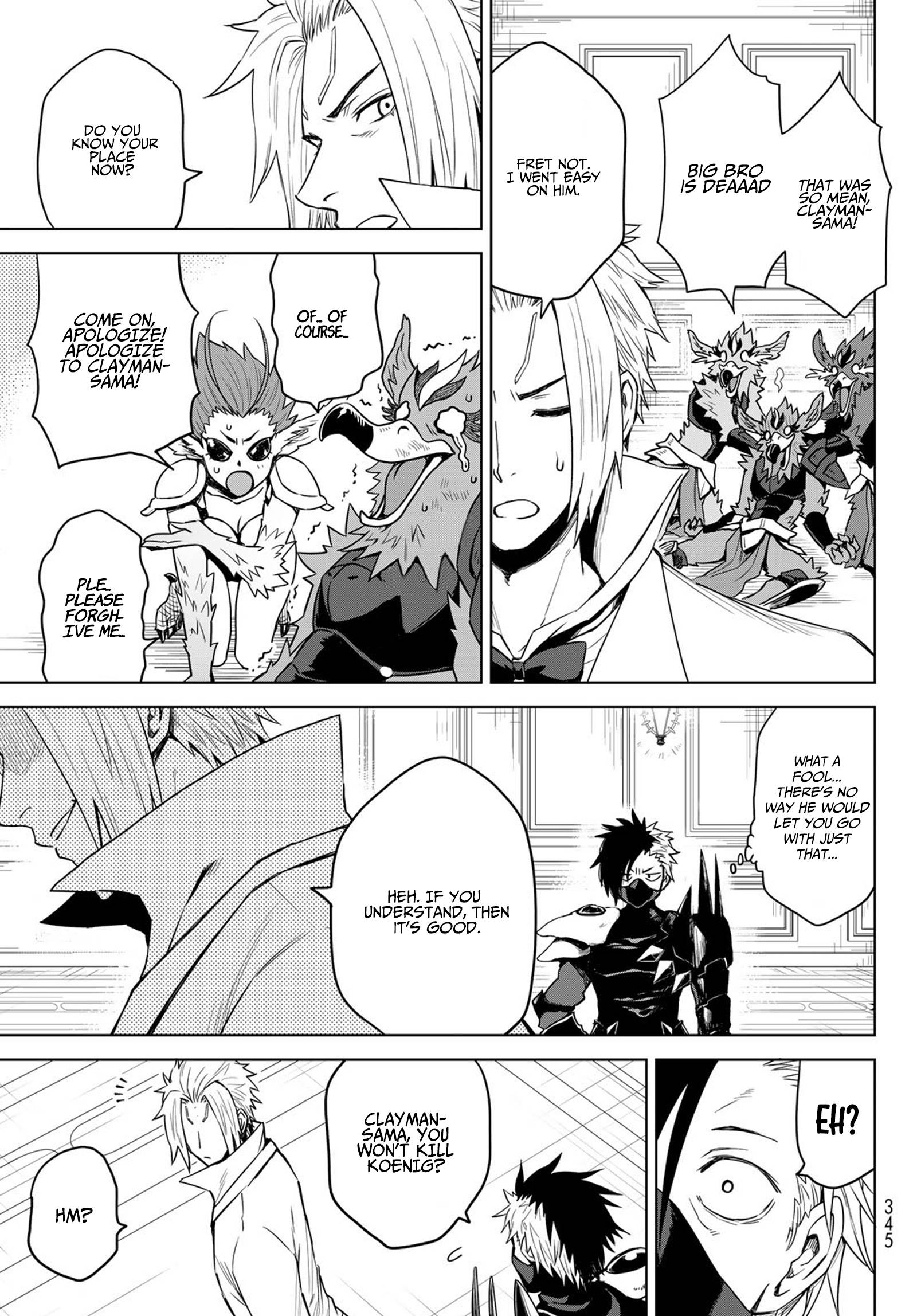 Tensei shitara Slime Datta Ken: Clayman Revenge Chap 3 - Next Chap 4