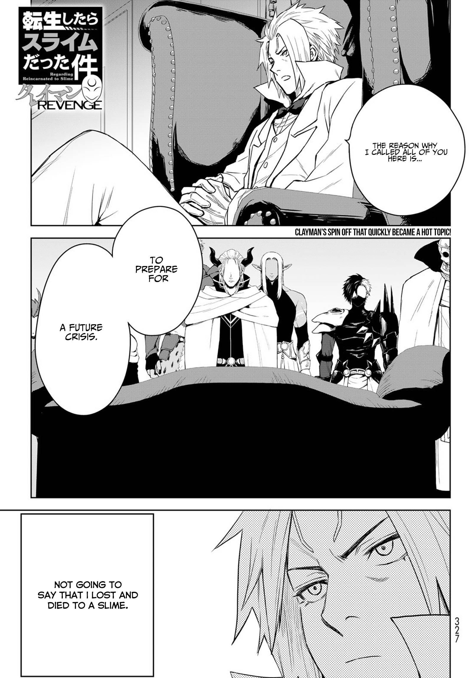 Tensei shitara Slime Datta Ken: Clayman Revenge Chap 3 - Next Chap 4