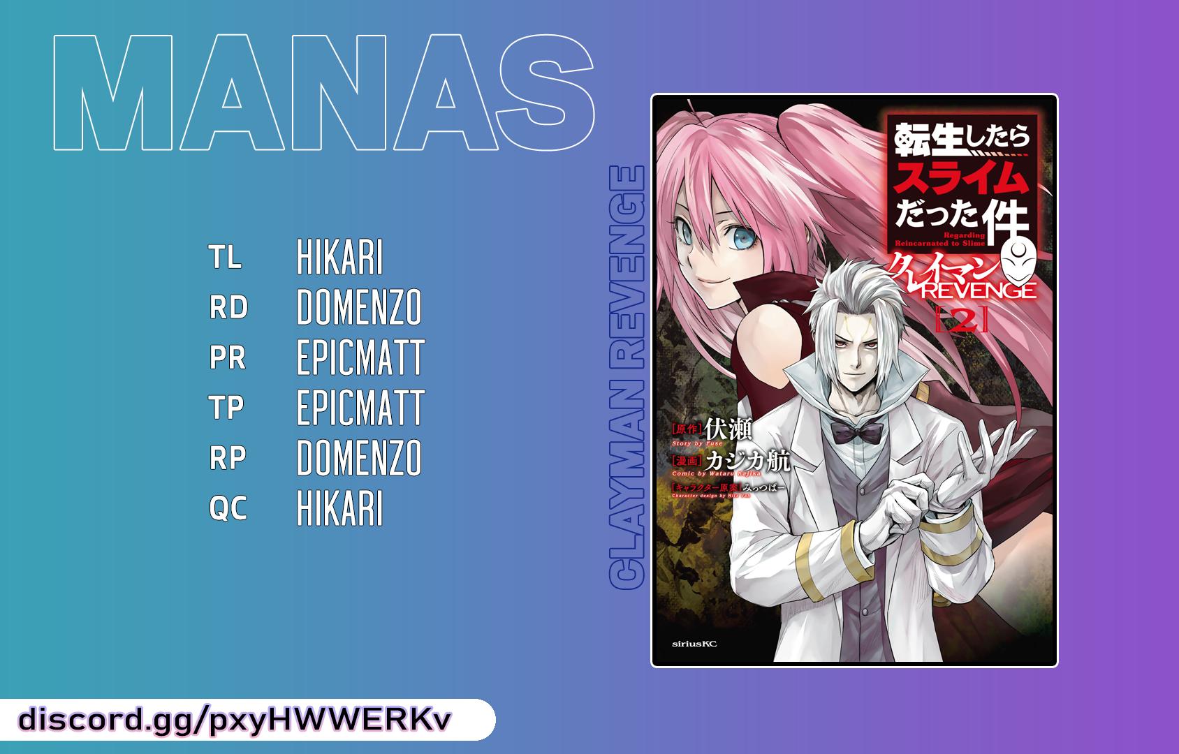 Tensei shitara Slime Datta Ken: Clayman Revenge Chap 14 - Next Chap 15