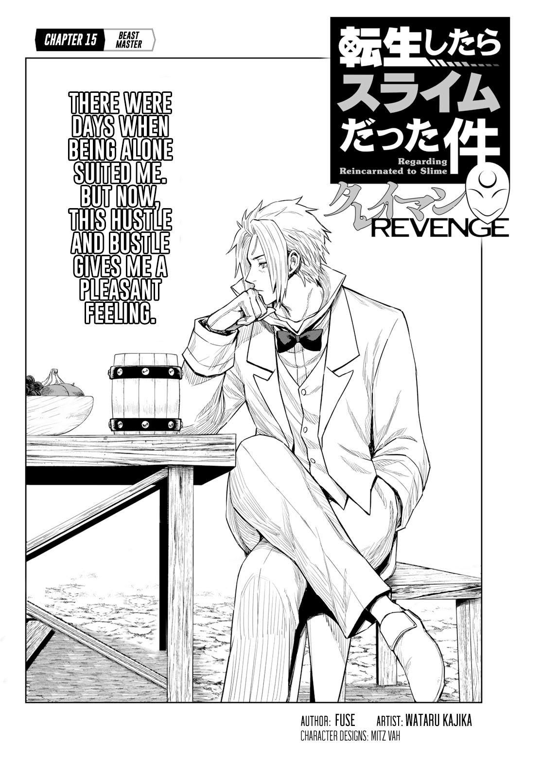 Tensei shitara Slime Datta Ken: Clayman Revenge Chap 15 - Next Chap 16