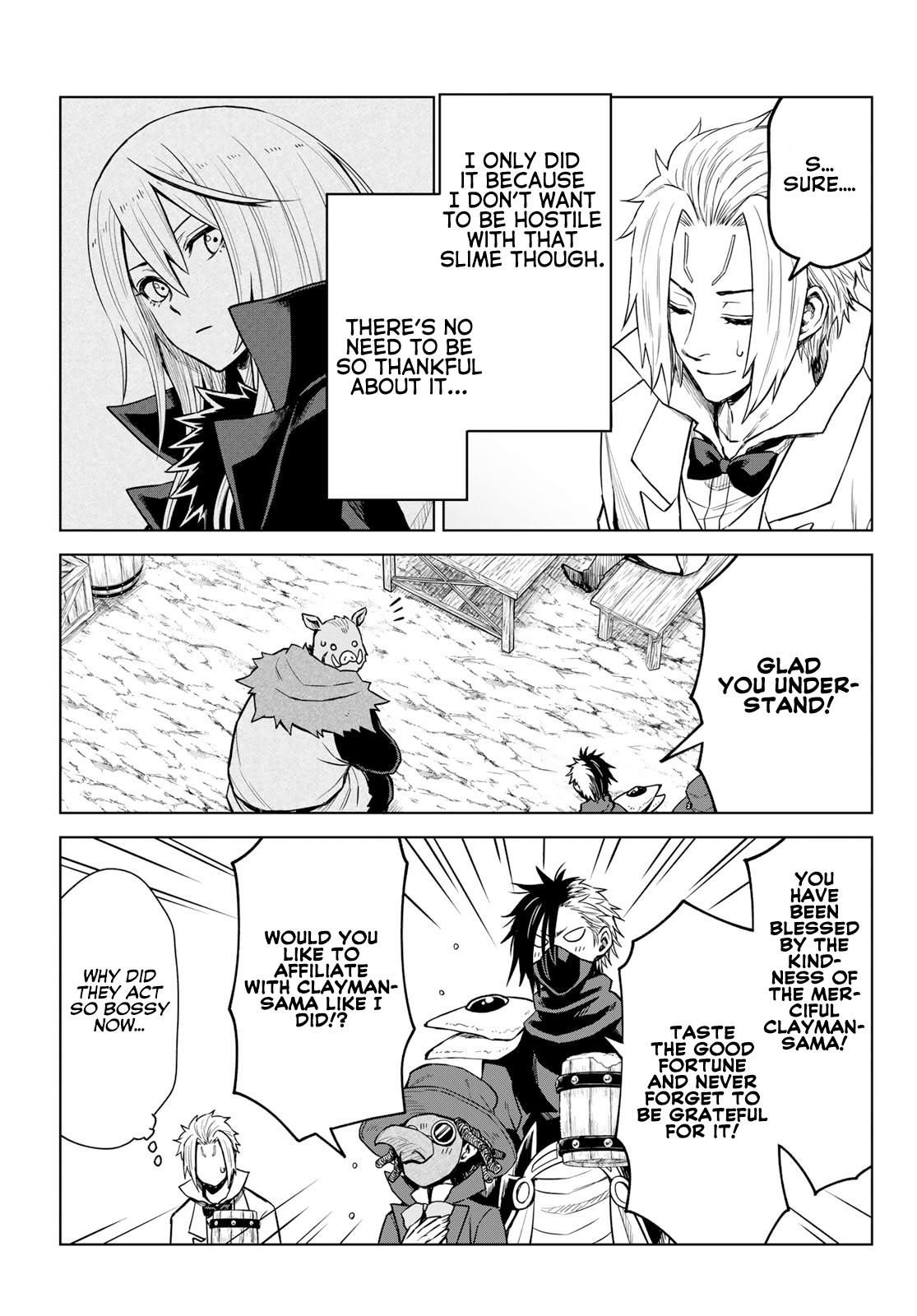 Tensei shitara Slime Datta Ken: Clayman Revenge Chap 15 - Next Chap 16