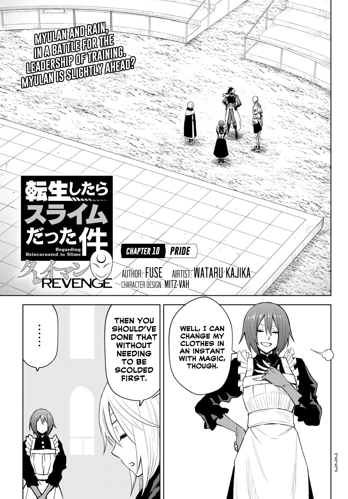 Tensei shitara Slime Datta Ken: Clayman Revenge Chap 10 - Next Chap 11