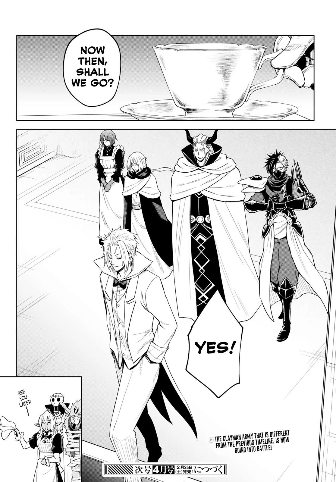 Tensei shitara Slime Datta Ken: Clayman Revenge Chap 10 - Next Chap 11