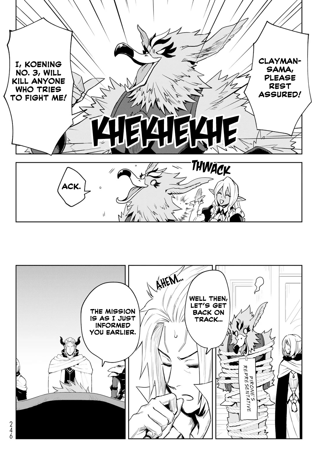 Tensei shitara Slime Datta Ken: Clayman Revenge Chap 10 - Next Chap 11
