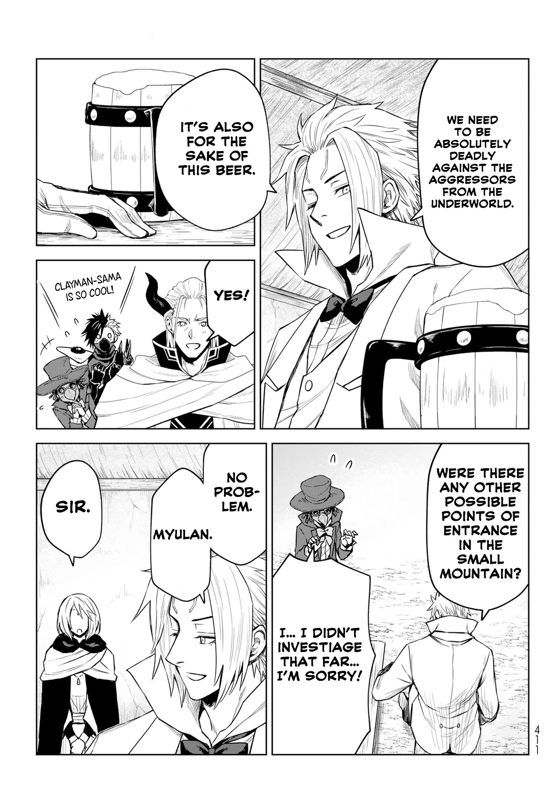 Tensei shitara Slime Datta Ken: Clayman Revenge Chap 11 - Next Chap 12