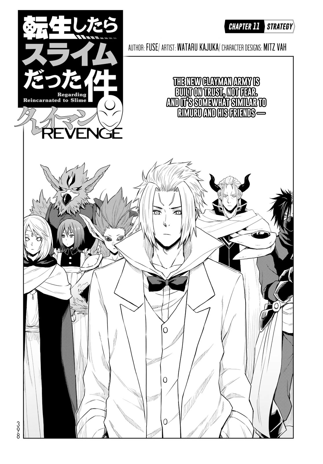 Tensei shitara Slime Datta Ken: Clayman Revenge Chap 11 - Next Chap 12