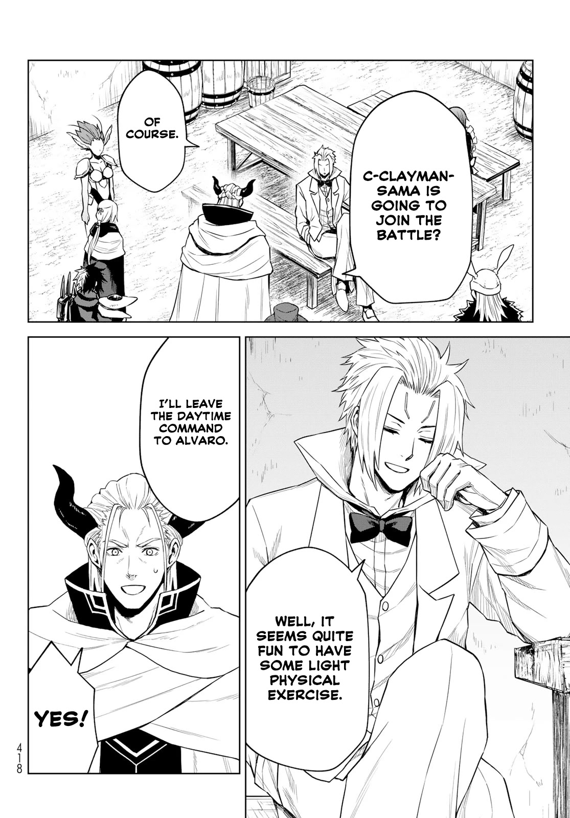 Tensei shitara Slime Datta Ken: Clayman Revenge Chap 11 - Next Chap 12