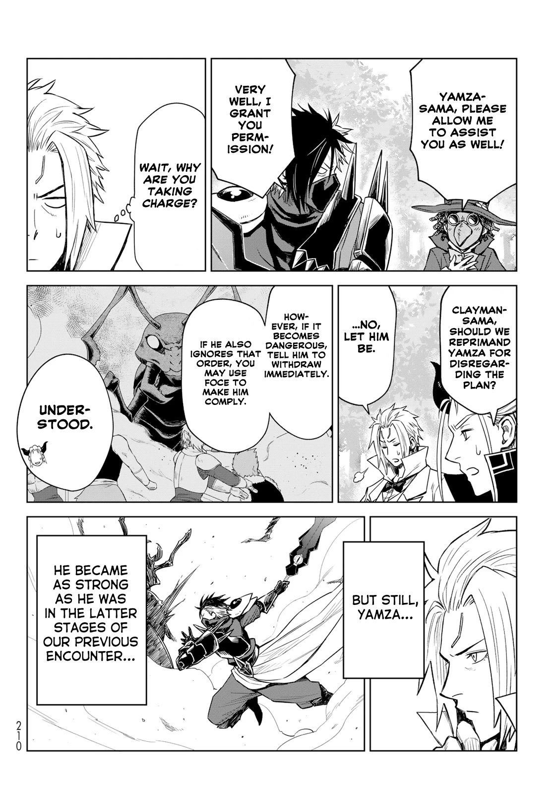Tensei shitara Slime Datta Ken: Clayman Revenge Chap 12 - Next Chap 13