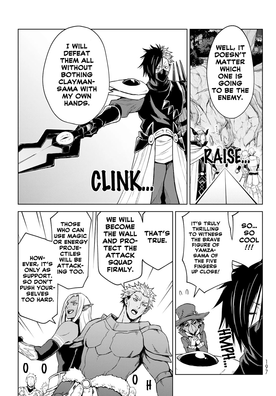 Tensei shitara Slime Datta Ken: Clayman Revenge Chap 12 - Next Chap 13