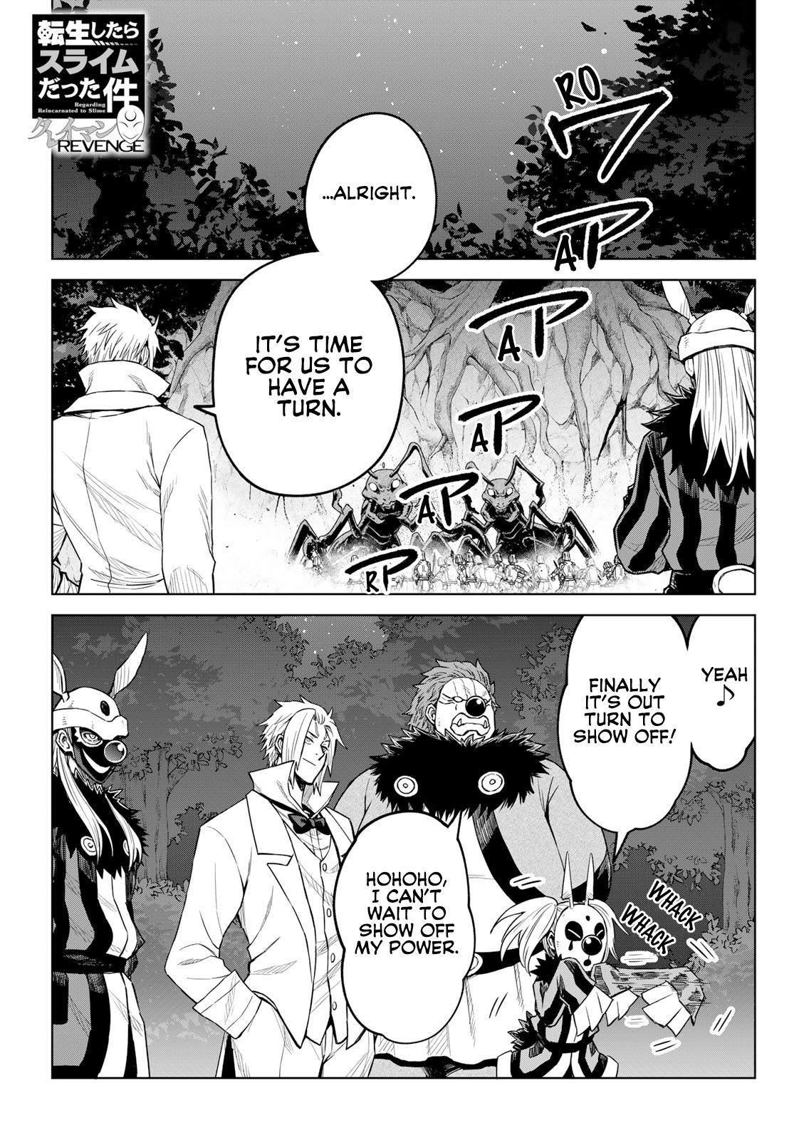 Tensei shitara Slime Datta Ken: Clayman Revenge Chap 13 - Next Chap 14