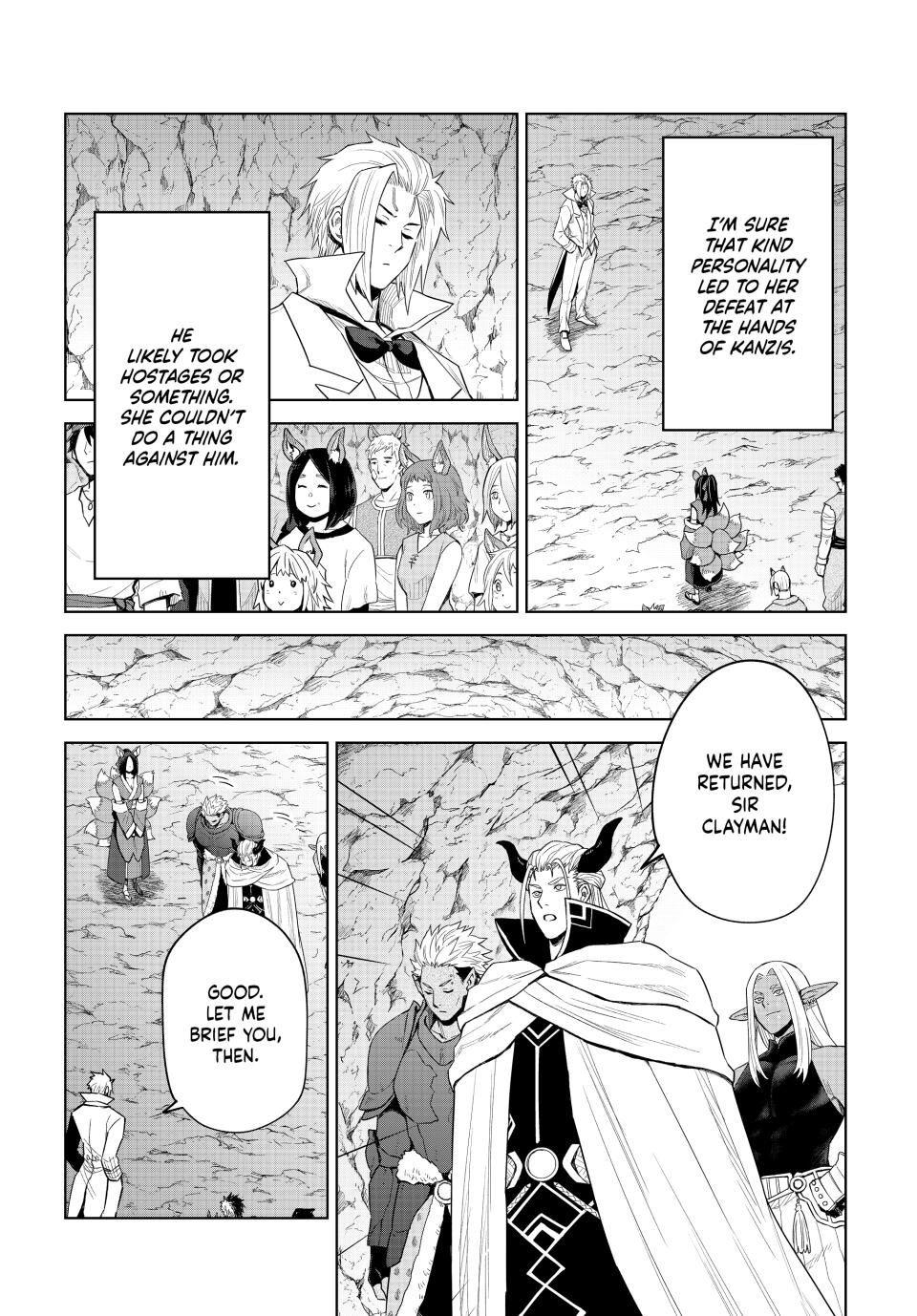 Tensei shitara Slime Datta Ken: Clayman Revenge Chap 32 - Next Chap 33
