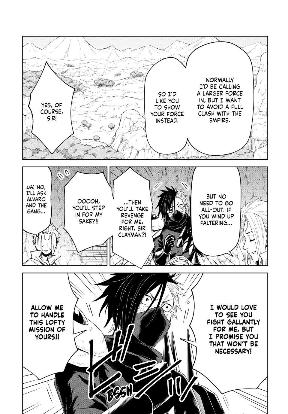 Tensei shitara Slime Datta Ken: Clayman Revenge Chap 32 - Next Chap 33