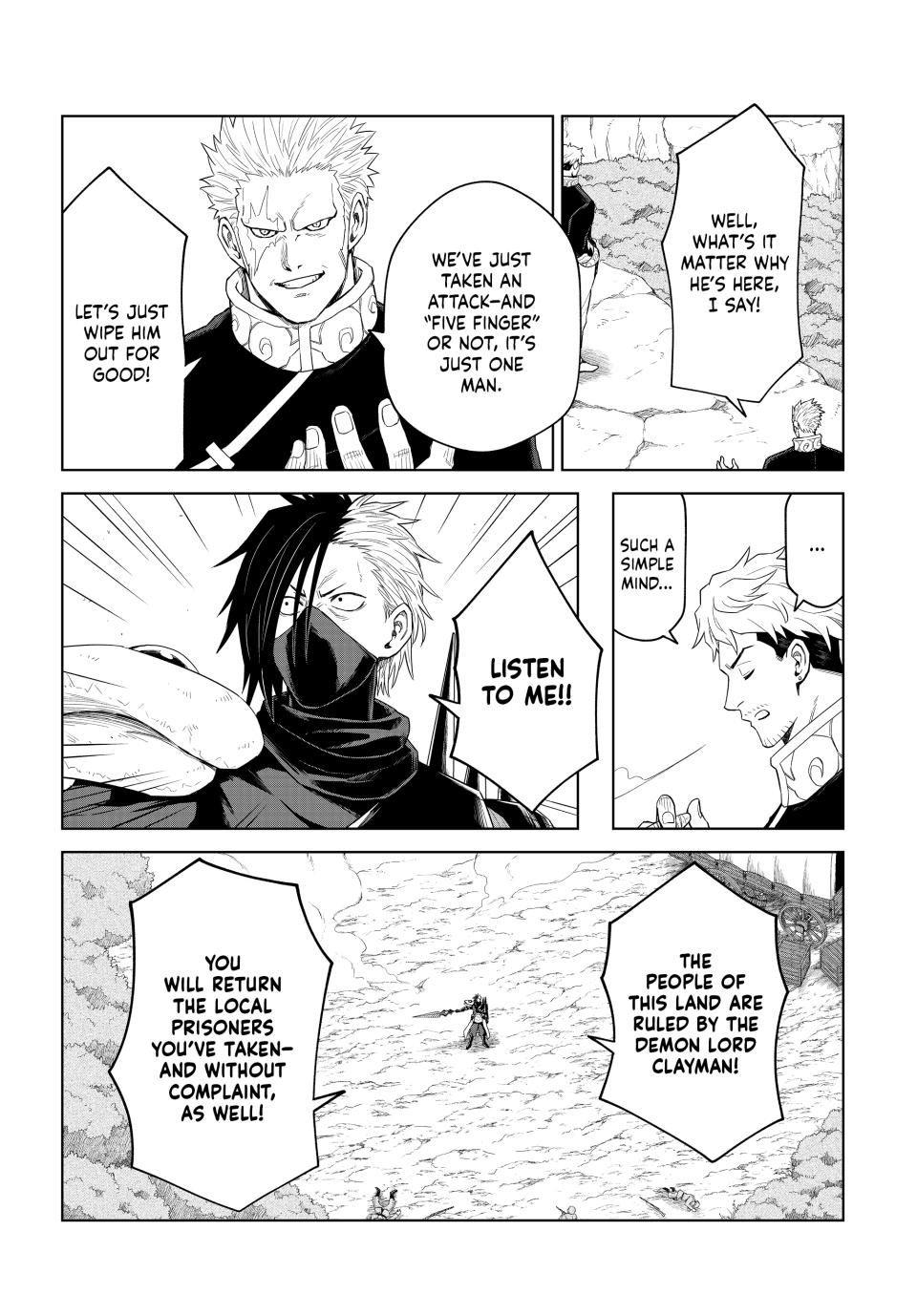 Tensei shitara Slime Datta Ken: Clayman Revenge Chap 33 - Next Chap 34