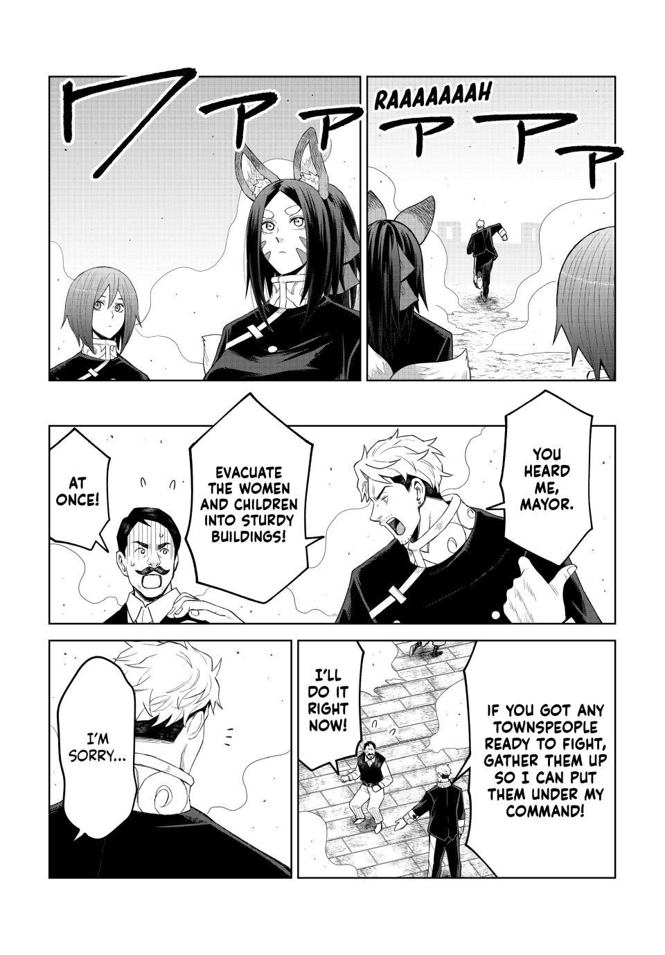 Tensei shitara Slime Datta Ken: Clayman Revenge Chap 45 - Next Chap 46