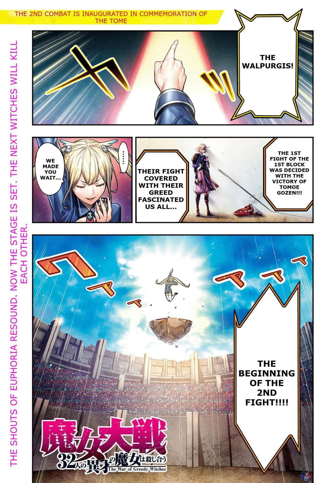 Majo Taisen: 32-nin no Isai no Majo wa Koroshiau Chap 7 - Next Chap 8