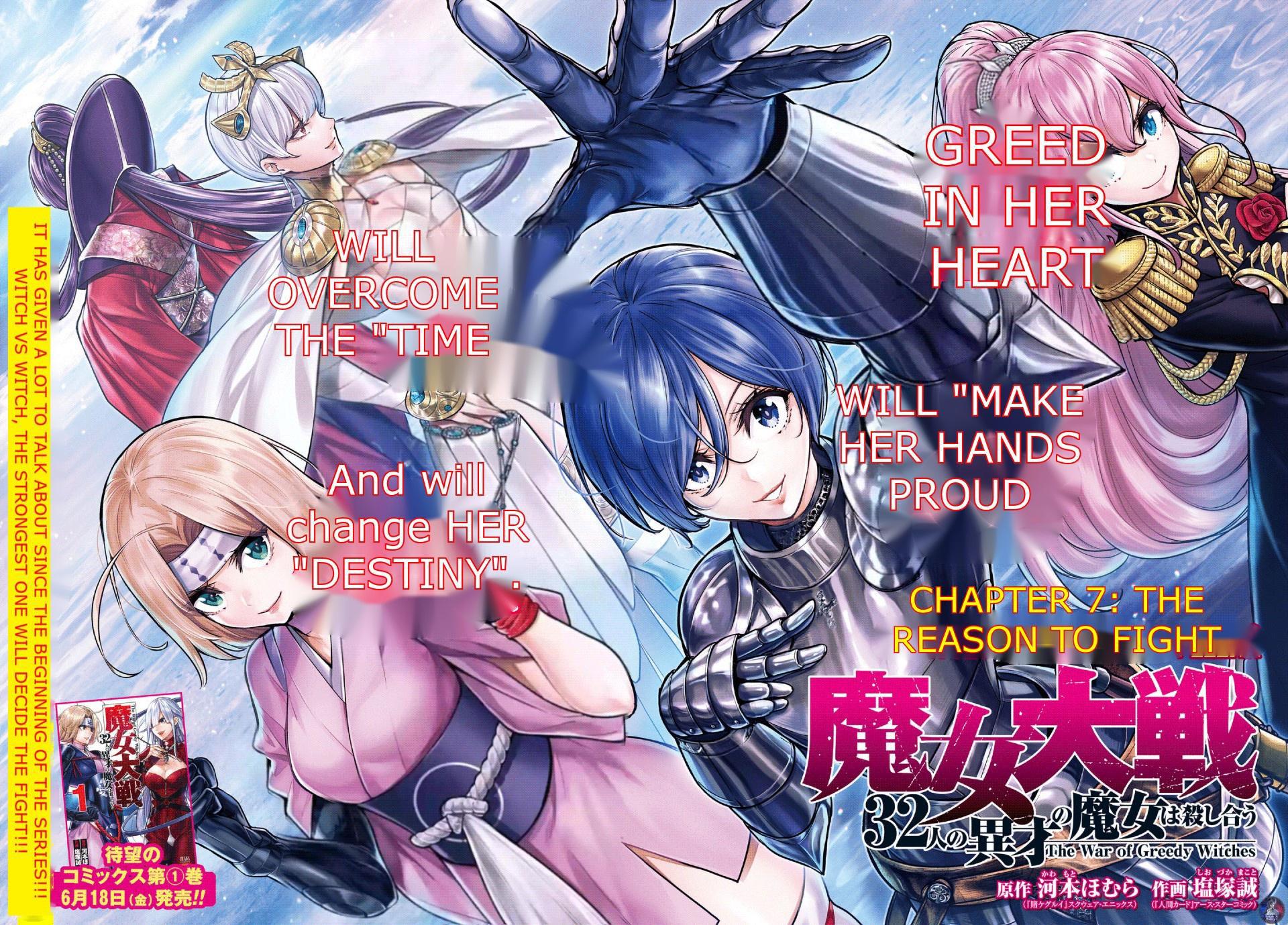 Majo Taisen: 32-nin no Isai no Majo wa Koroshiau Chap 7 - Next Chap 8