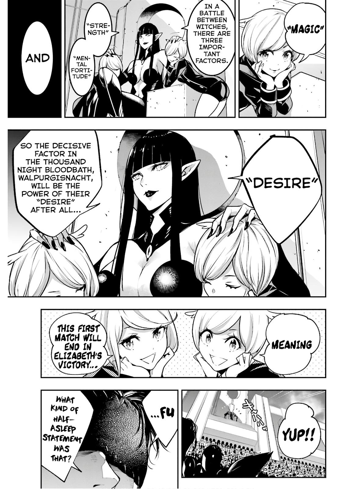 Majo Taisen: 32-nin no Isai no Majo wa Koroshiau Chap 4 - Next Chap 5