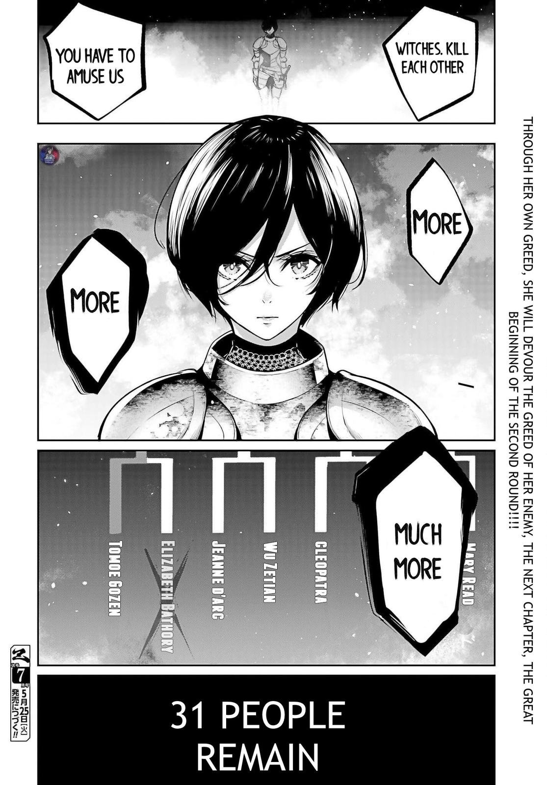 Majo Taisen: 32-nin no Isai no Majo wa Koroshiau Chap 6 - Next Chap 7