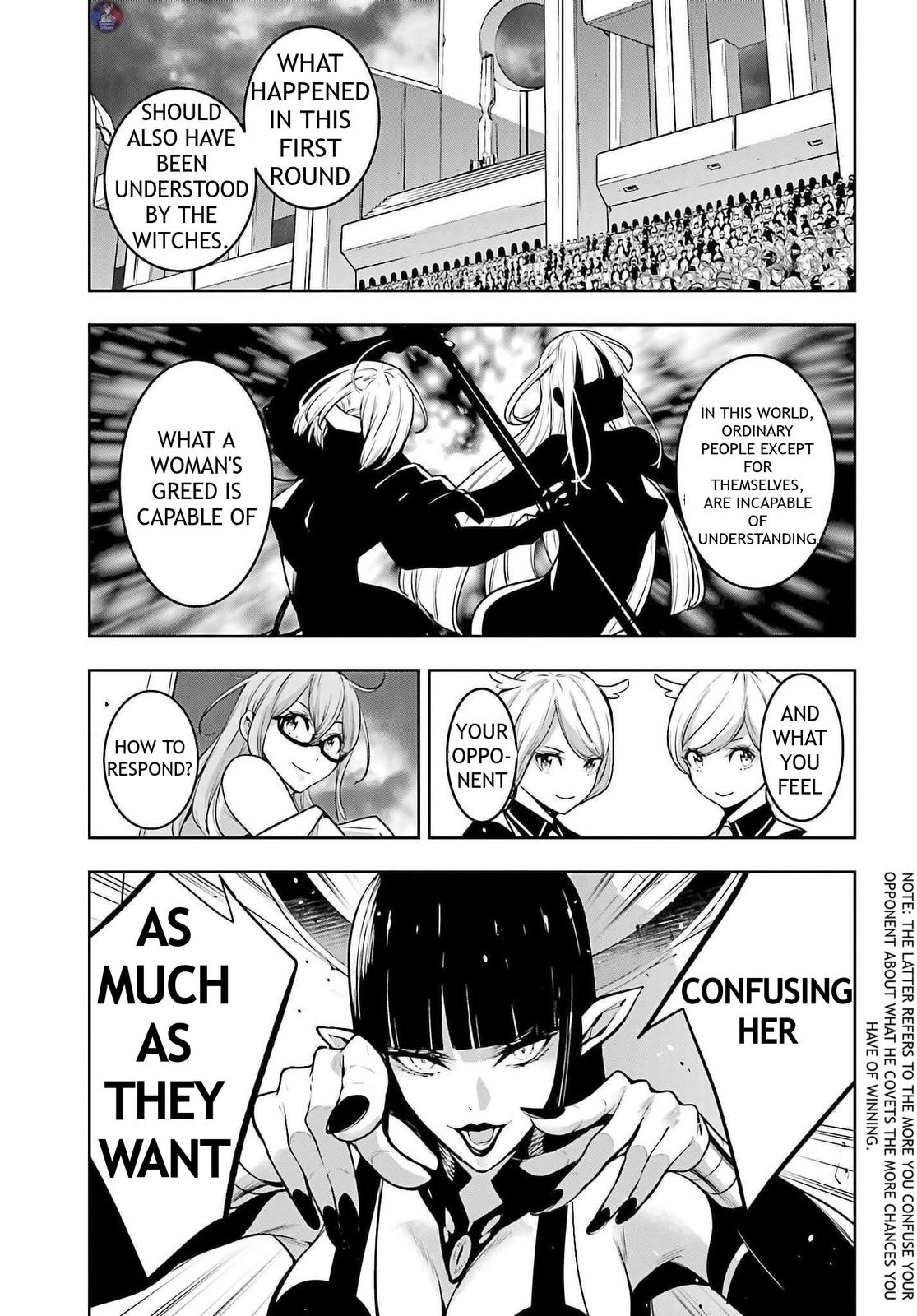 Majo Taisen: 32-nin no Isai no Majo wa Koroshiau Chap 6 - Next Chap 7