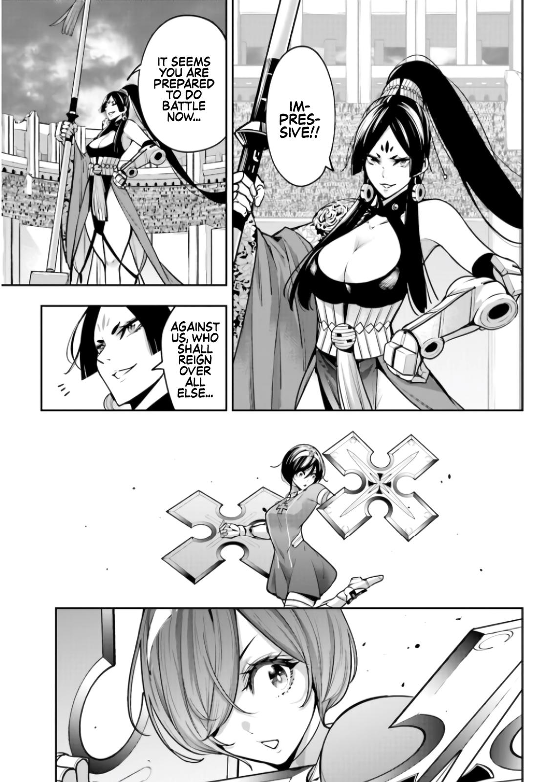 Majo Taisen: 32-nin no Isai no Majo wa Koroshiau Chap 9 - Next Chap 10