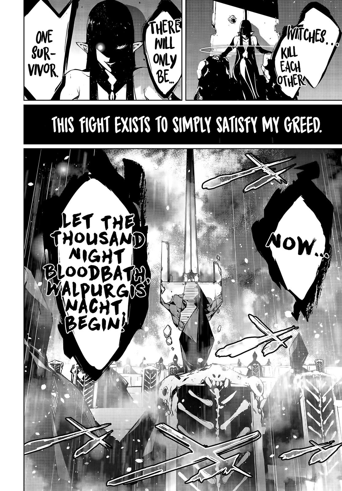 Majo Taisen: 32-nin no Isai no Majo wa Koroshiau Chap 1 - Next Chap 2