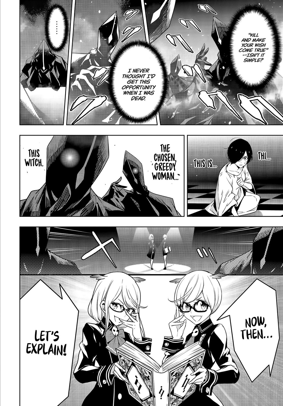 Majo Taisen: 32-nin no Isai no Majo wa Koroshiau Chap 1 - Next Chap 2