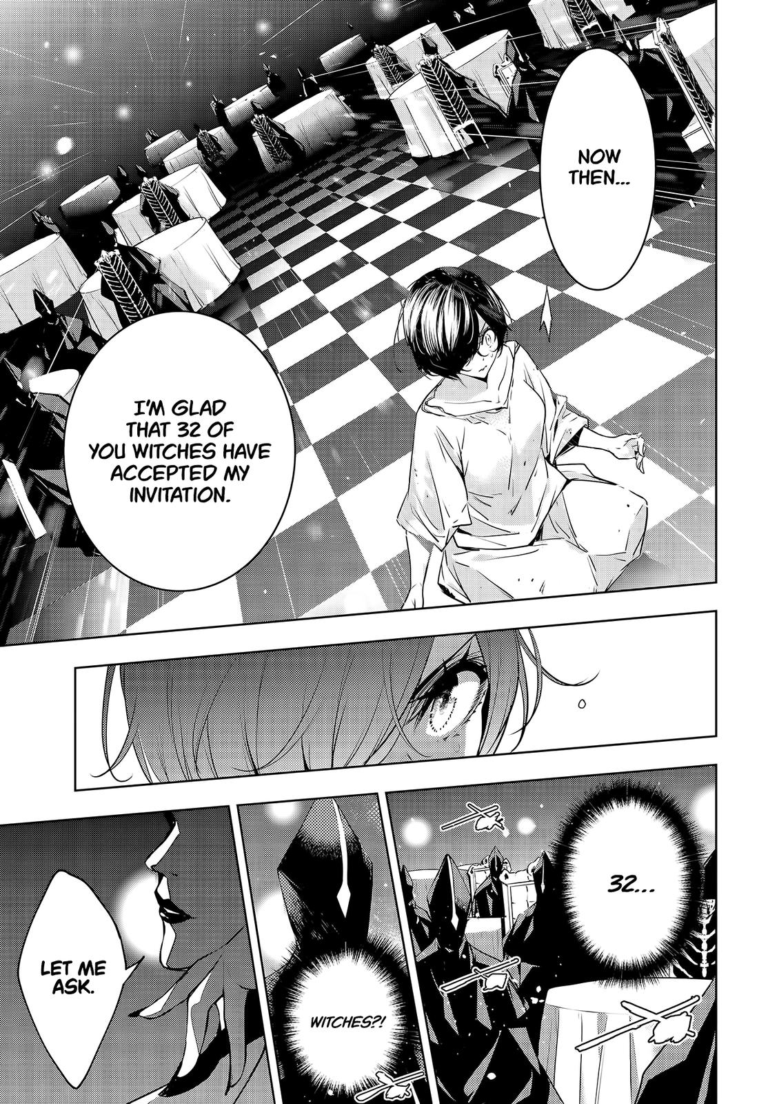 Majo Taisen: 32-nin no Isai no Majo wa Koroshiau Chap 1 - Next Chap 2