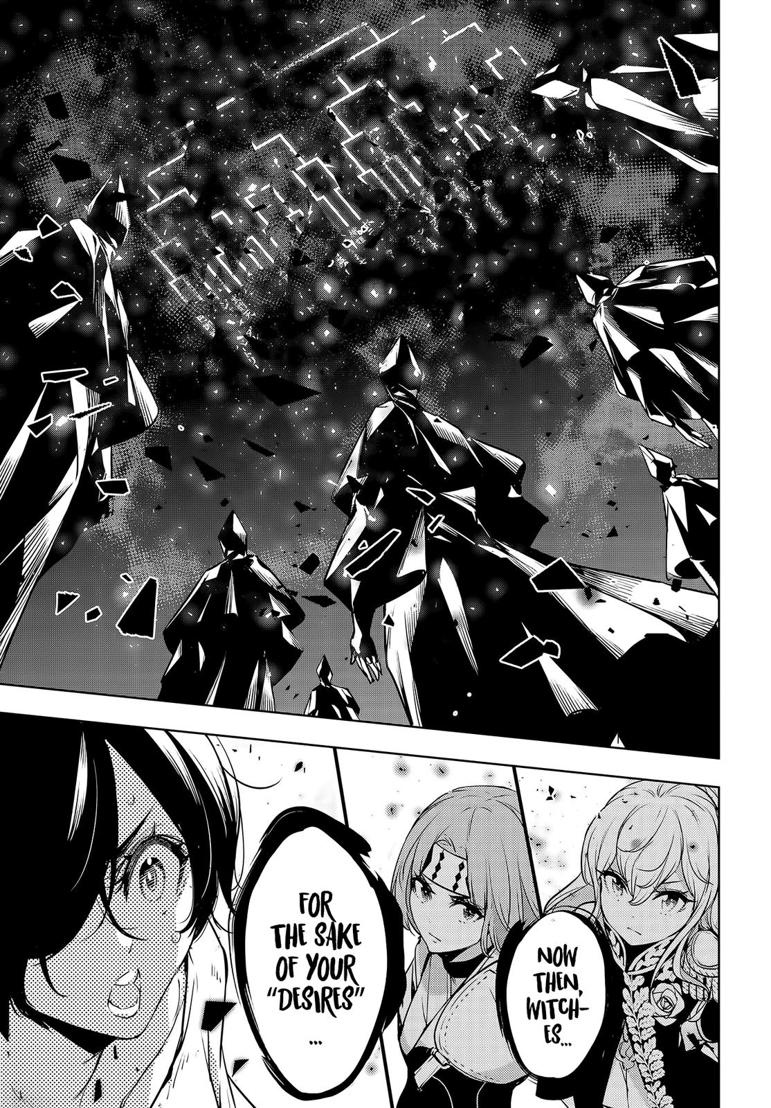Majo Taisen: 32-nin no Isai no Majo wa Koroshiau Chap 1 - Next Chap 2