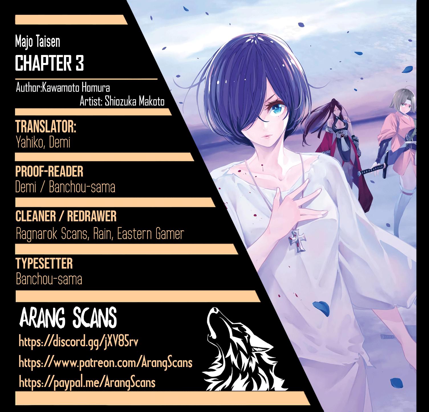 Majo Taisen: 32-nin no Isai no Majo wa Koroshiau Chap 3 - Next Chap 4