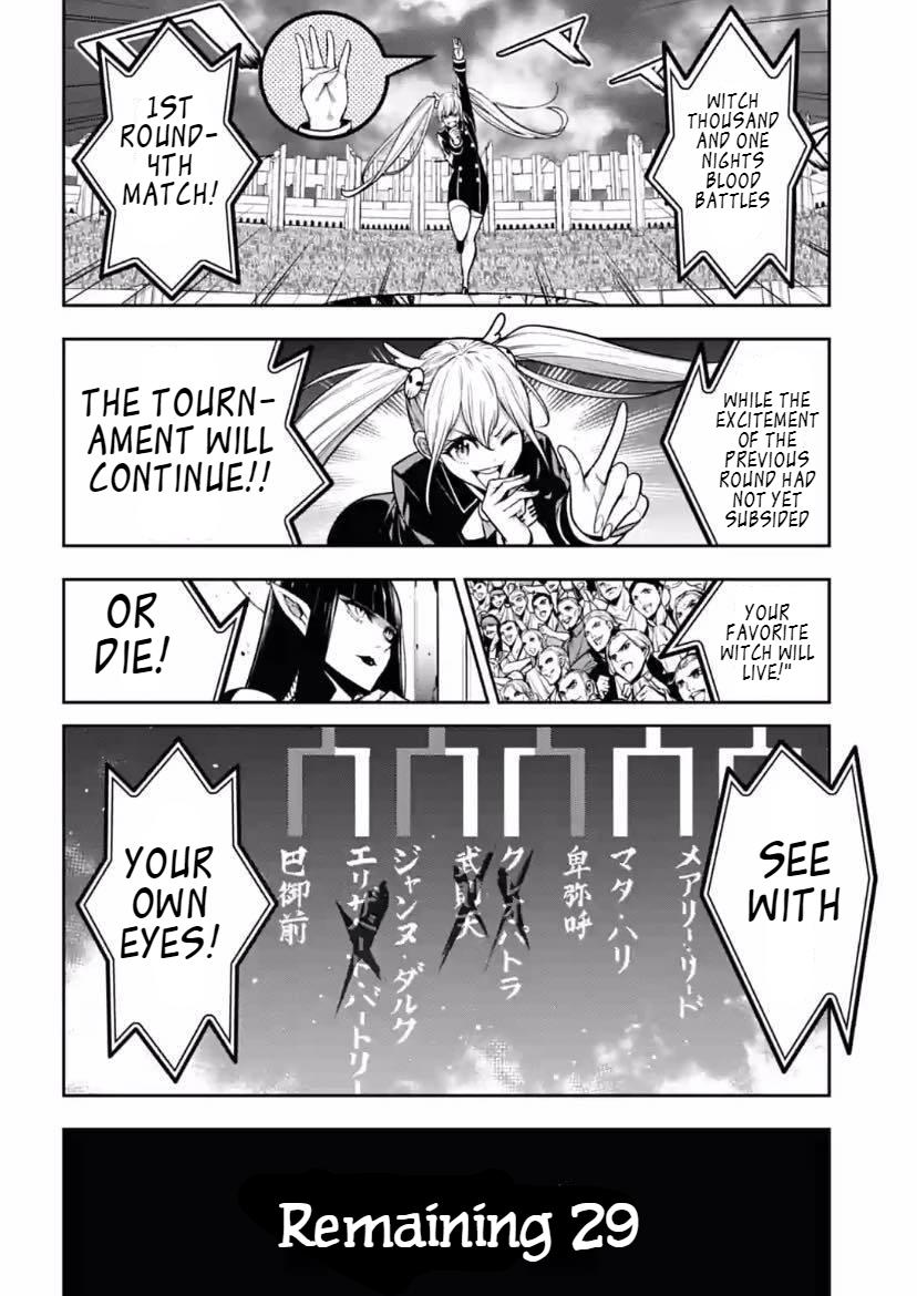 Majo Taisen: 32-nin no Isai no Majo wa Koroshiau Chap 17 - Next Chap 18