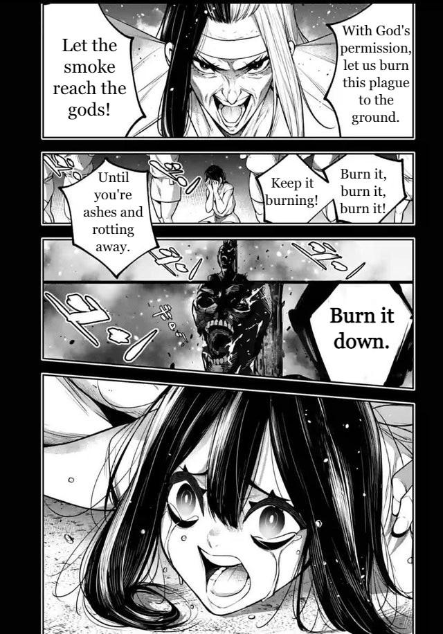 Majo Taisen: 32-nin no Isai no Majo wa Koroshiau Chap 15 - Next Chap 16