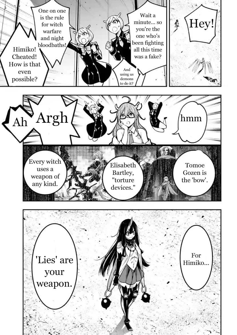 Majo Taisen: 32-nin no Isai no Majo wa Koroshiau Chap 16 - Next Chap 17