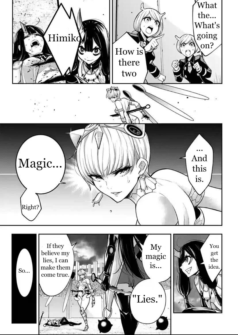 Majo Taisen: 32-nin no Isai no Majo wa Koroshiau Chap 16 - Next Chap 17
