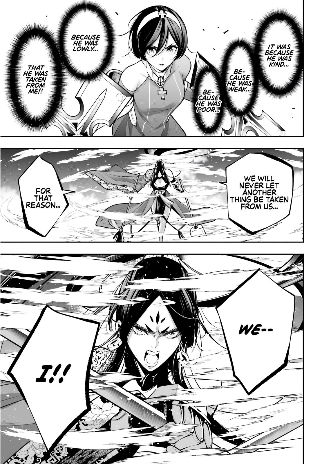 Majo Taisen: 32-nin no Isai no Majo wa Koroshiau Chap 10 - Next Chap 11